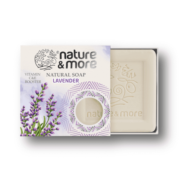 Lavender Soap in its original supplier packaging