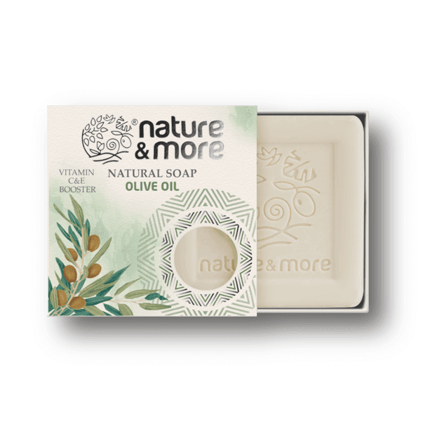 Olive Oil Soap in its original supplier packaging
